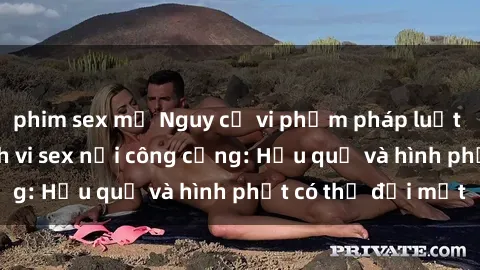 phim sex mỹ Nguy cơ vi phạm pháp luật khi thực hiện hành vi sex nơi công cộng: Hậu quả và hình phạt có thể đối mặt